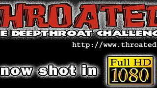 Mature Teen Deepthroats and Licks Balls for Cumshot