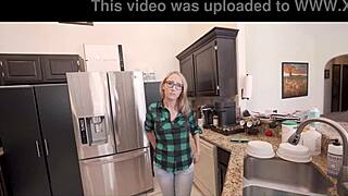 Blonde Stepmom Crystal Clark Provides Handjob To Help With Stepson's Wicked Hormones In WCA Productions Part 1