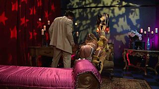 Blonde sluts Adrianna Nicole and Brandi Edwards in bed