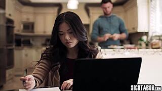 jealous asian teen lulu chu gets wild with slimthick vic