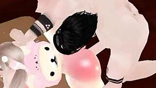 Korean mom Katyqueenff in IMVU sex adventure