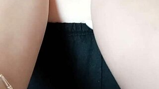 Pregnant MILF Spits On Her Big Tits And Nipples