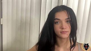 Hell Yeah! Brunette Rose Winters Toys Before Rome Major Hits!