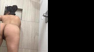 Degenerate Wife Strips Naked on Camera Before Showering