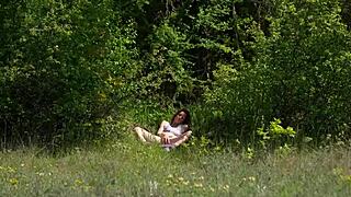 french milf groped and banged by jogger in public
