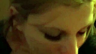 Sluts sucking and getting cum in mouth in homemade video