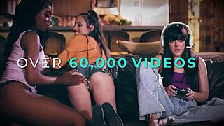 गर्ल्सवे - पेटाइट वेरोनिका रोड्रिगेज टीचर मिल्फ जेलेना जेन्सन द्वारा डिसिप्लाइंड।