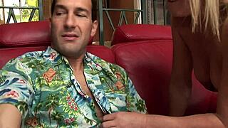 Blonde Milf Mom In Stockings Fucks In Doggy Style