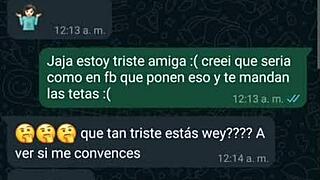 Pijamada Con Mi Amiga En Mini Shorts Negros