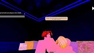 stepmom helps her stepson while father is working