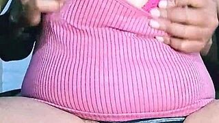 Amateur Indian girl with big boobs and hairy beaver