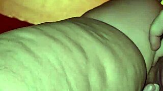 Step-mom undressing with new underwear