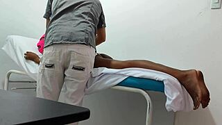 The Doctor Gives Special Attention And Sensual Massage To His Female Patient