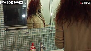 Sexy MILF Mom Teasing Naked in Shower - XCzech Com