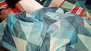 I was in bed with my stepsister. Couldn't avoid fucking her before work?