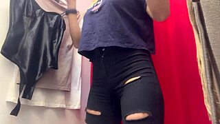 Hidden Camera Girl With Big Tits Undresses In Dressing Room!