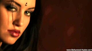 Lovely Brunette Dances Gracefully With Mature Elegance