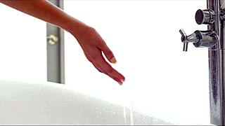 Beautiful blonde Molly Manson rides a stiff cock hard