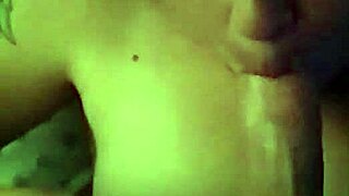 Passionate housewife gives a good blow job to her husband