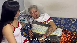 Helping my sick friend with a hot nurse is a must