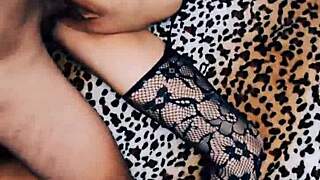 Beautiful Wife Gets Assfucked in Fishnet Stockings!