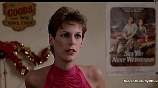 Big-boobed Jamie Lee Curtis in hot retro scenes