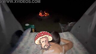 Happy 420 Compilation of Milf Pussy Licking in Wild 3some