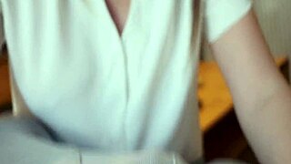 busty milf stepmom guides stepson through intense fucking lessons in homemade setting