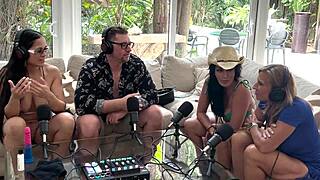 Cruzn along with Abi James and Sunni Daize for wild swinger fun.