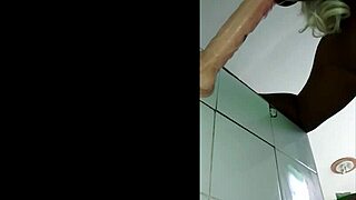 african mom plays with her toy part 14