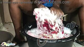 Weekend Laundry With A Housewife 1