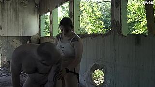 The hottest Russian girl is dancing and fucking