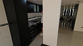 Horny wife sucks best friend's dick secretly