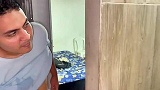 Mexican Step Sister Caught Showering, Filled with Cum in Every Hole