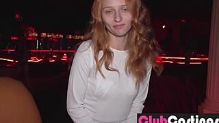 A shy girl with the dream to become a stripper by casting