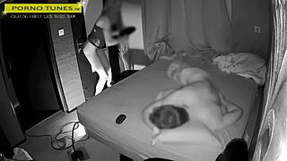 Mature wife bangs fans at gloryhole, husband naps nearby! What a wild promo!