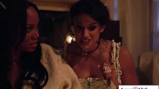 Busty milf explores lesbian connections