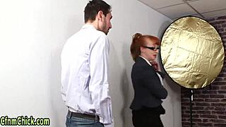 I mock the seasoned British domina in CFNM