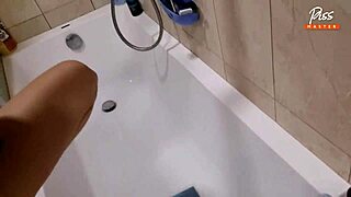 Pissing compilation with golden rain from a dominant female, episode 806
