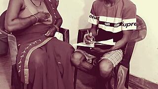 हॉट इंडियन टीचर स्टूडेंट को कमा सूत्र रफ लेसन में दिखाती है