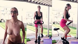 Crystal Clark and Parker Ambrose Star in Ultimate Milf Workout.