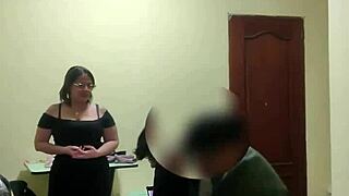 Maid Humiliated and Taken Hard in Homemade Video Pt 2