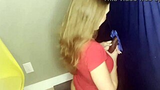 Brandi gets impregnated by BBC through glory hole