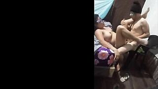 Cheating Wife Rides Neighbor Passionately