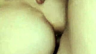 used her rough in stockings stretching every hole