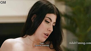 Convincing Stepmom with Tongue Play - Jennifer White and Gal Ritchie