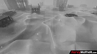 स्टेपमॉम स्टेपसन को डीपथ्रोट करती है वाइल्ड पोस्ट-आर्मागेडन एनकाउंटर में परवी मदर पर