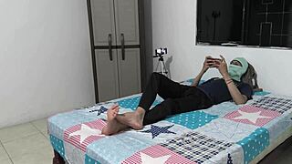 my valentine's day got wild with my stepbrother's huge cock for some dirty fun