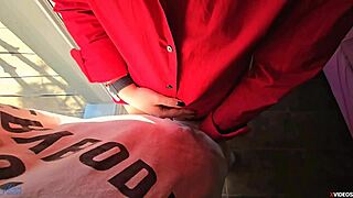 Hey, this milf amateur rubs her tight wet pussy intensely from pov. Please cum in my panties after that kinky masturbation.