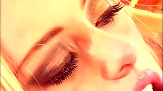 Watch this slutty blonde milf fuck in high heels!